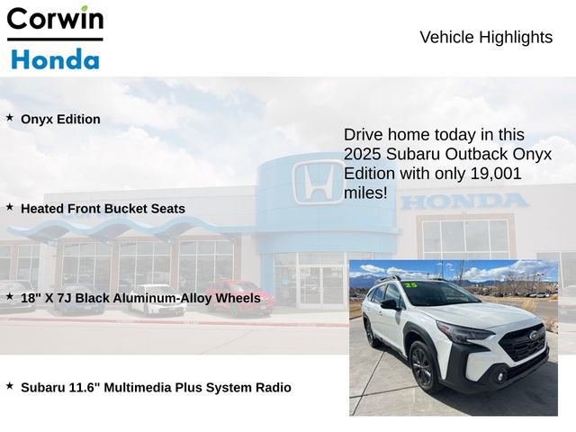Used 2025 Subaru Outback Onyx Edition image 6