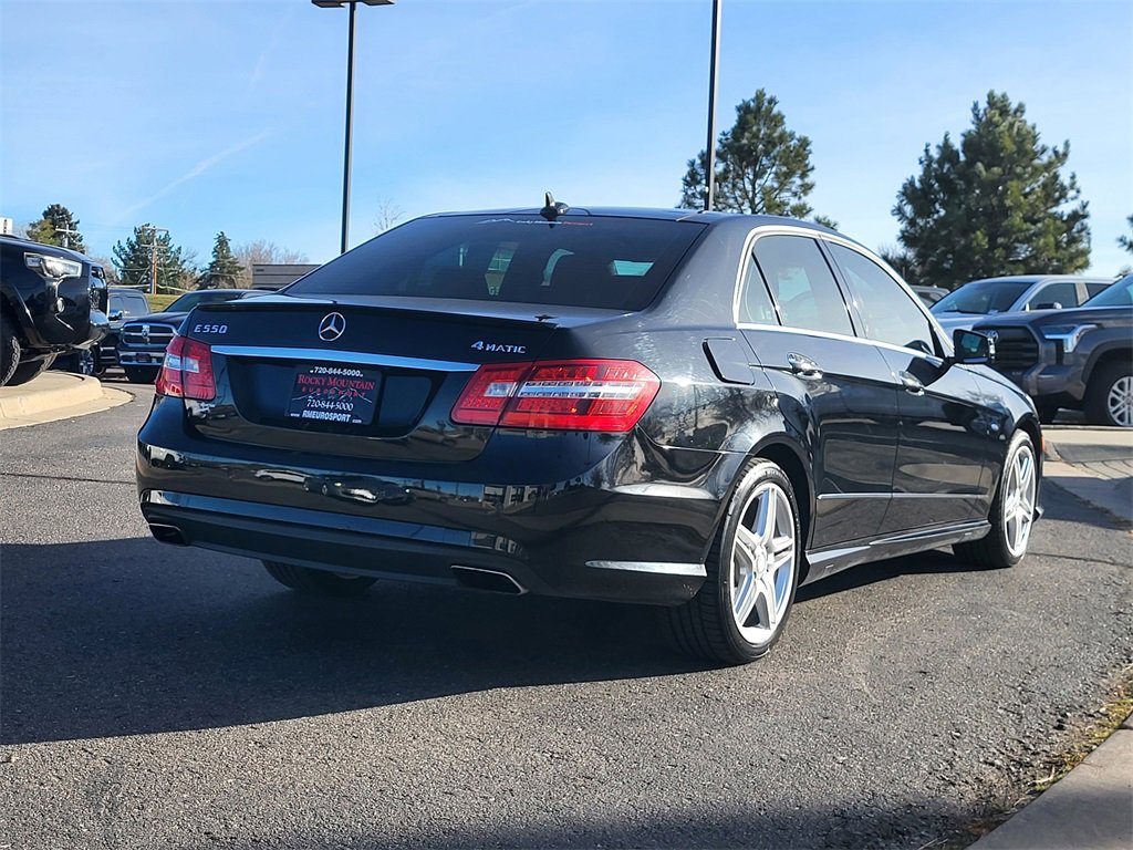 Used 2012 Mercedes-Benz E 550 4MATIC Sedan image 5