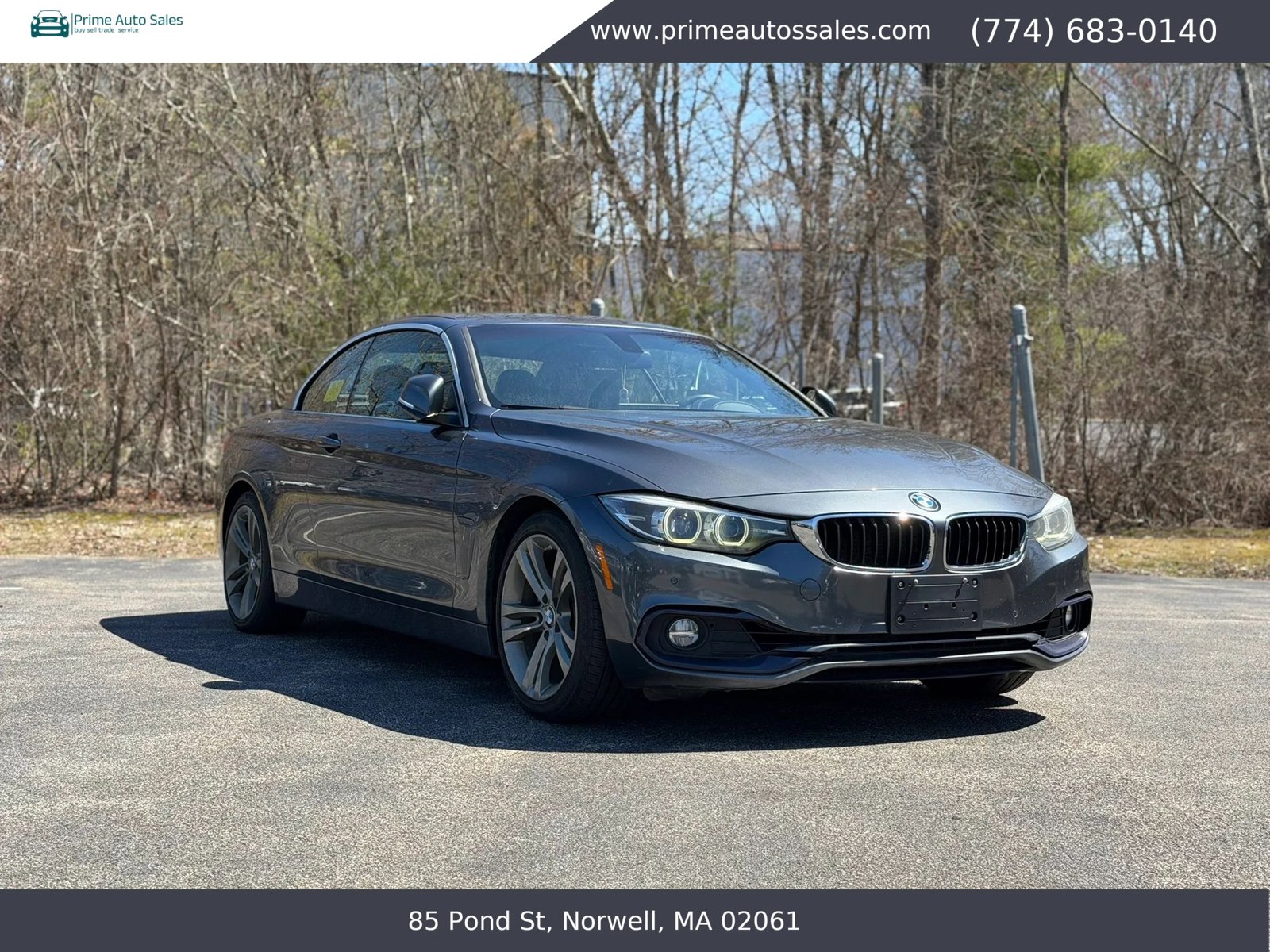 Used 2018 BMW 430i Convertible RWD image 1