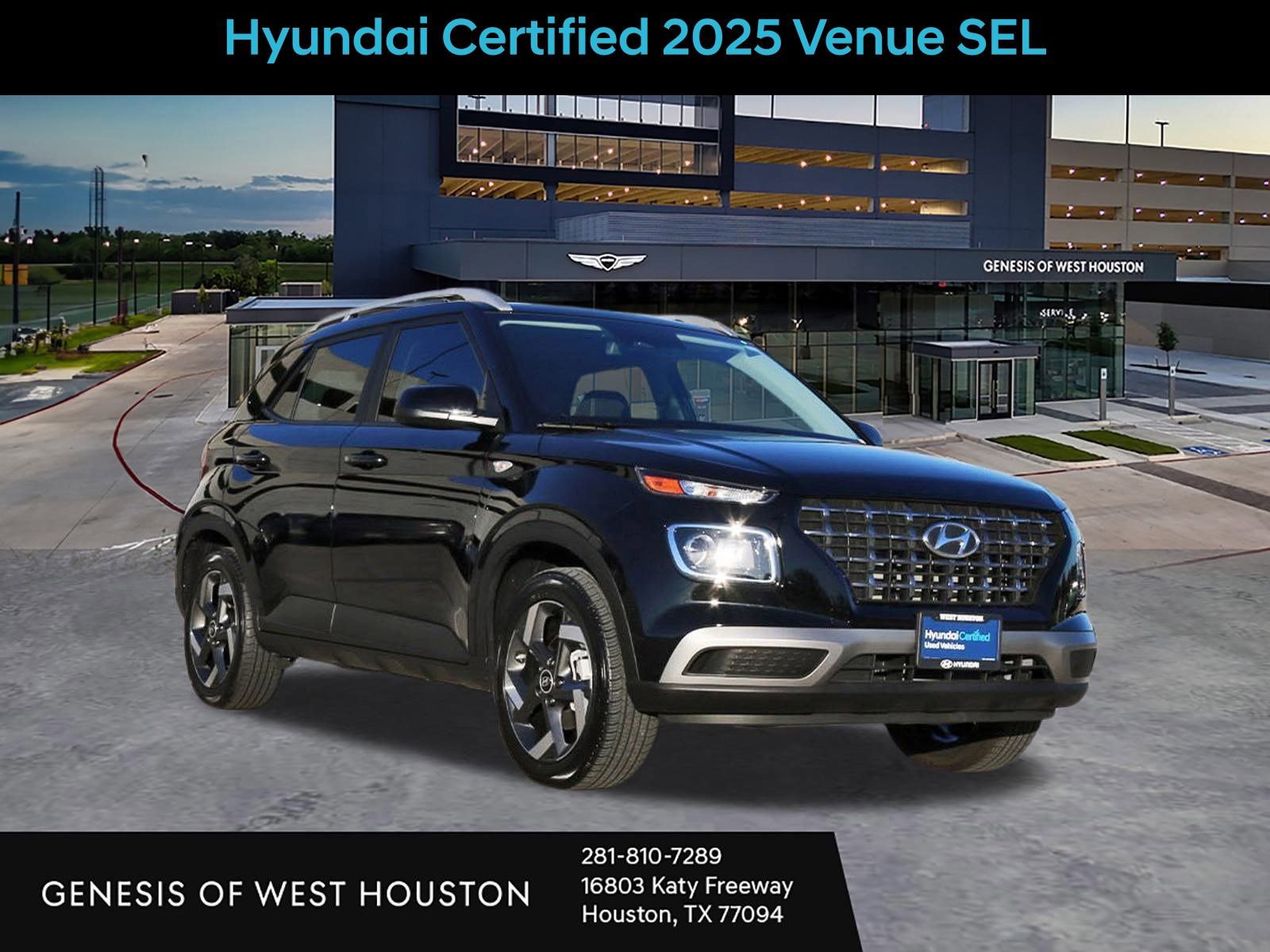Certified 2025 Hyundai Venue SEL