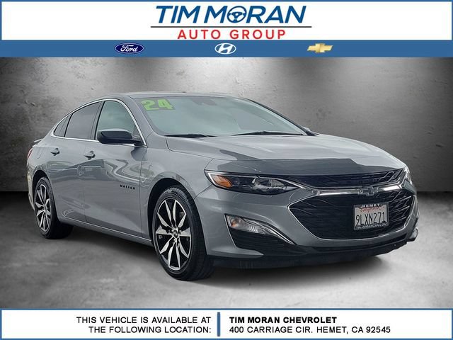 Used 2024 Chevrolet Malibu RS w/ LPO, Floor Liner Package