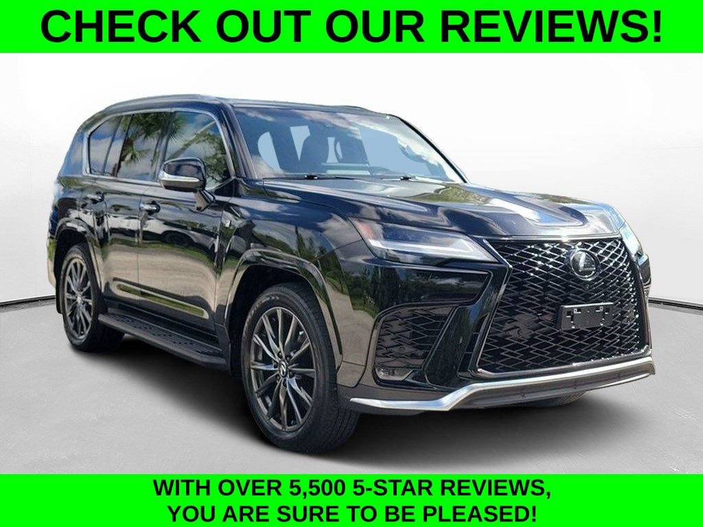 Used 2024 Lexus LX 600 F Sport AWD/4WD image 3