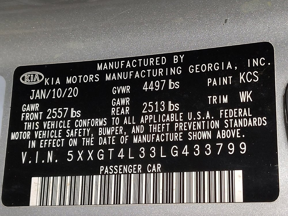 Used 2020 Kia Optima SE image 33