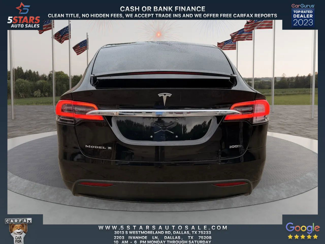 Used 2017 Tesla Model X 100D image 10