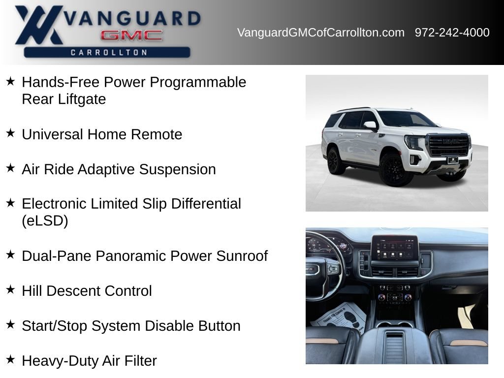 Used 2022 GMC Yukon AT4 w/ AT4 Premium Plus Package AWD/4WD image 12