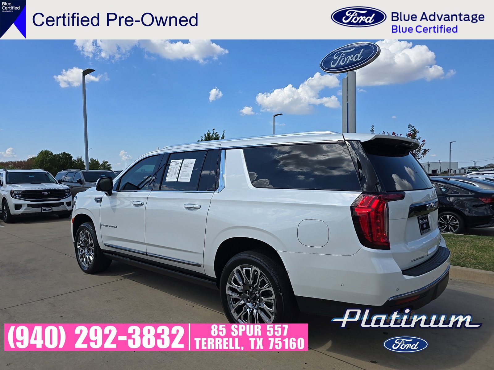 Used 2024 GMC Yukon XL Denali Ultimate AWD/4WD image 3