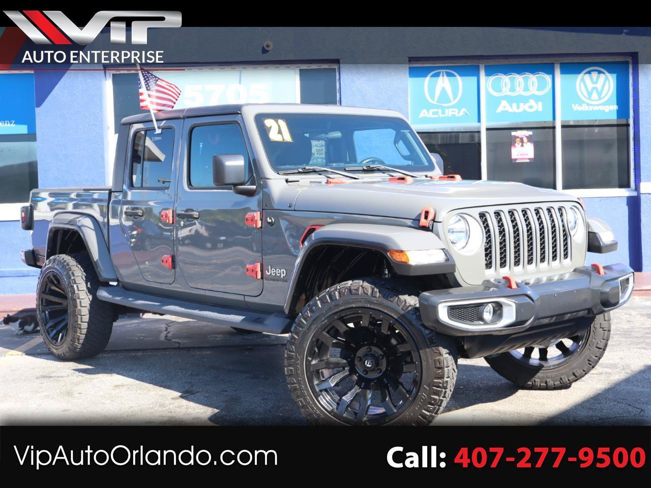 Used 2021 Jeep Gladiator Overland w/ Trailer Tow Package AWD/4WD image 1