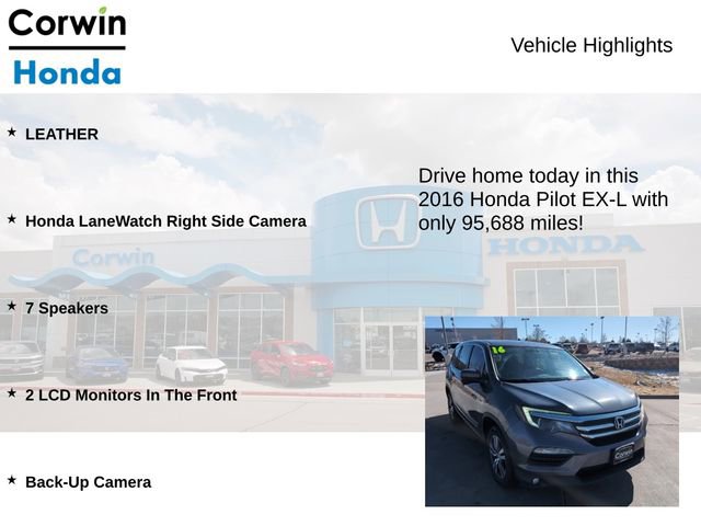 Used 2016 Honda Pilot EX-L image 6