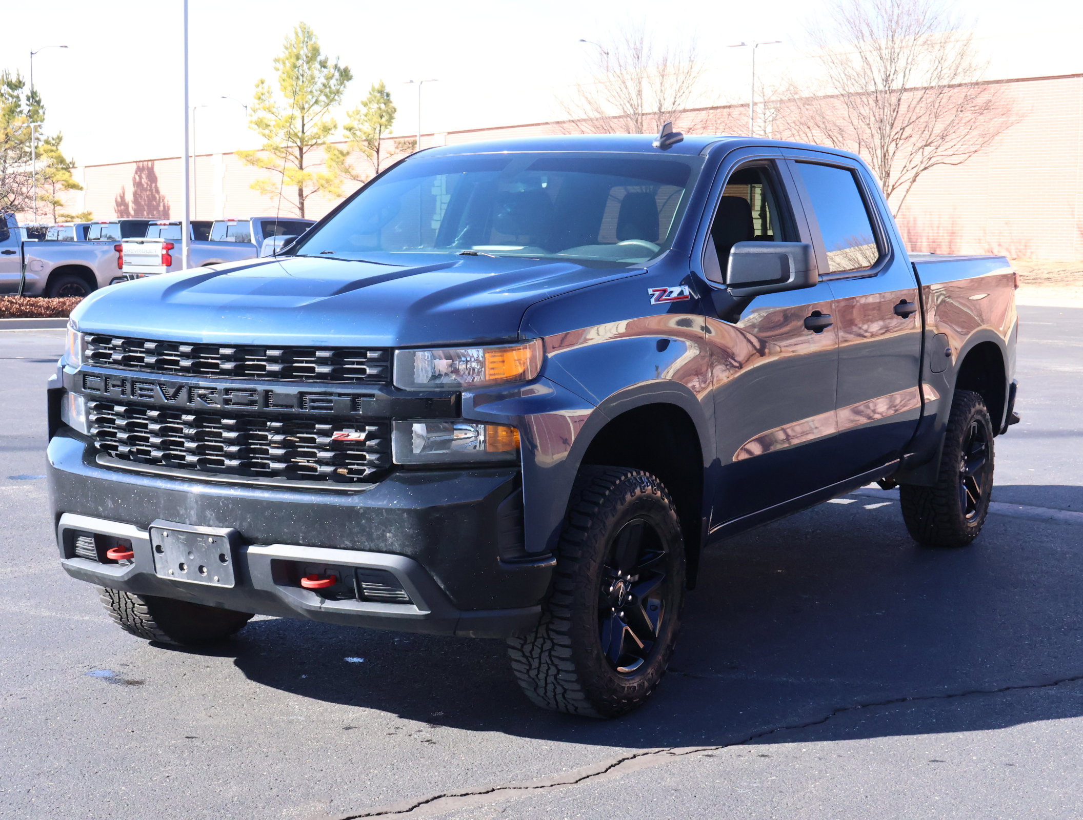 Used 2021 Chevrolet Silverado 1500 Custom Trail Boss w/ LPO, Dark Essentials Package image 25