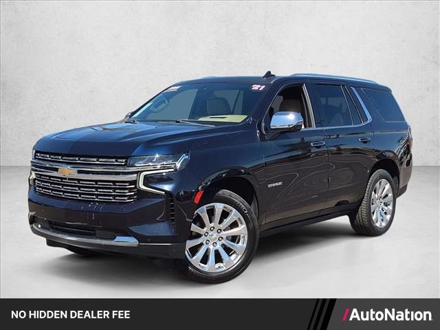 Used 2021 Chevrolet Tahoe Premier w/ Premium Package RWD image 1