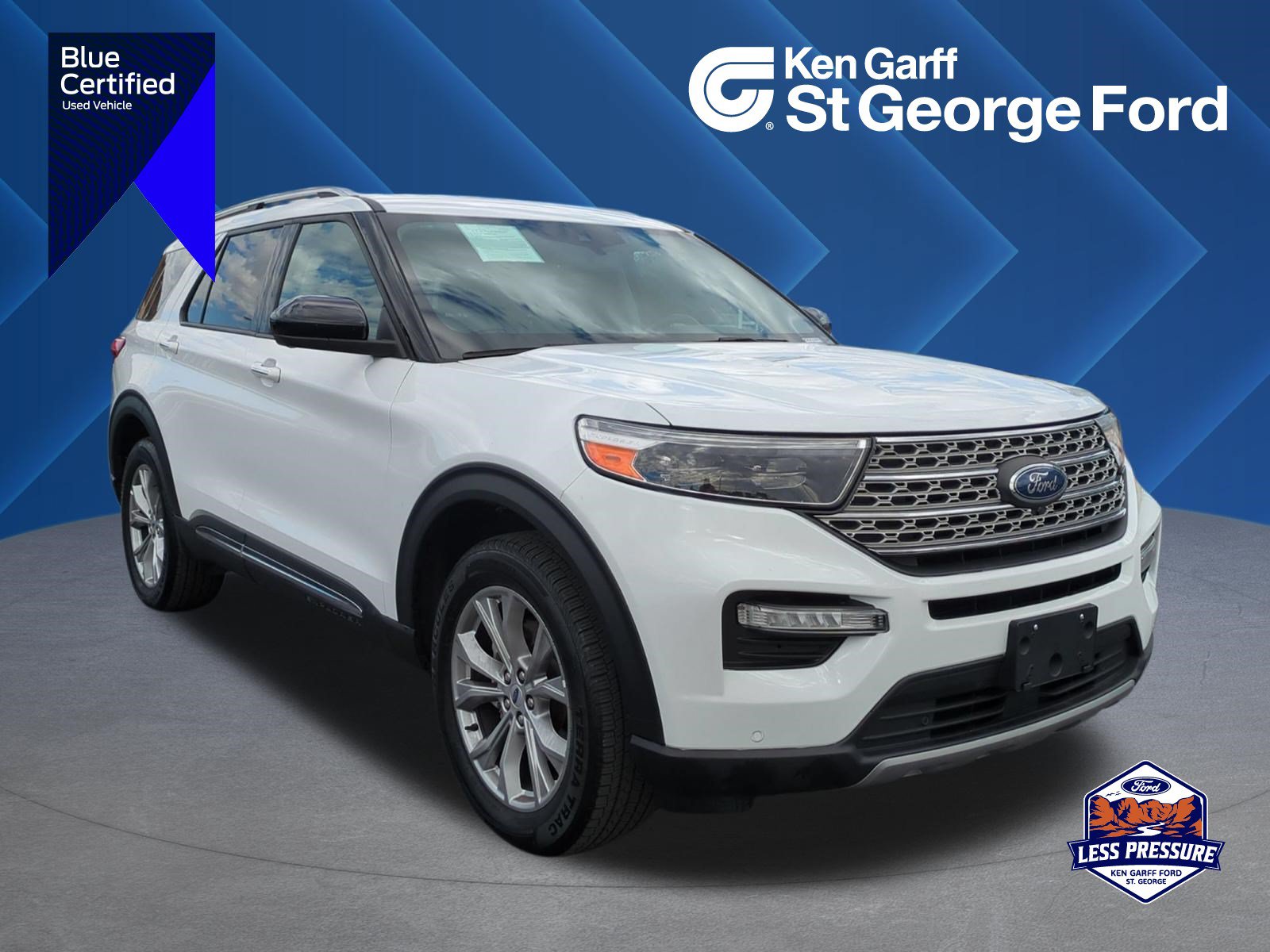 Certified 2023 Ford Explorer Limited AWD/4WD image 1