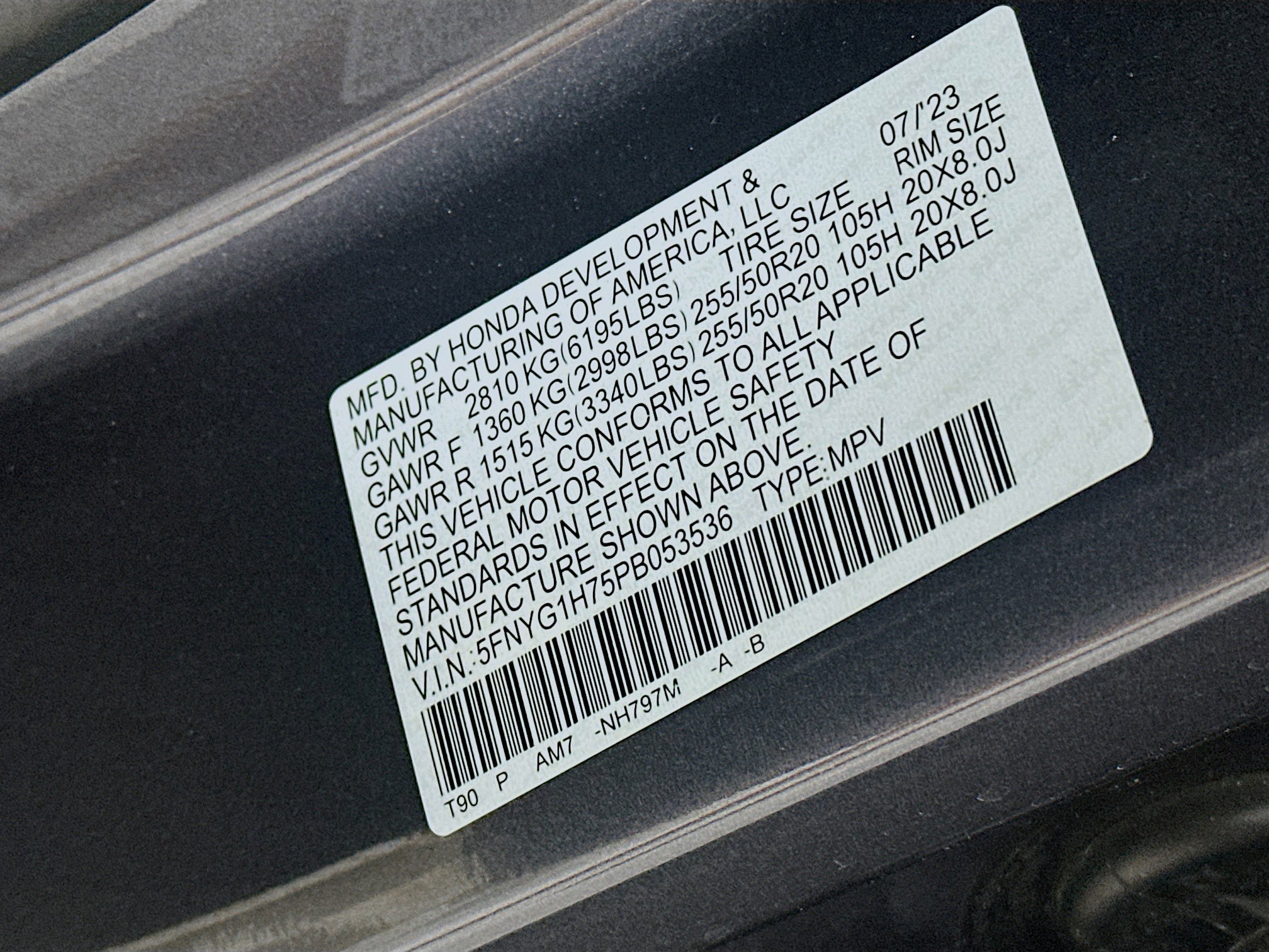 Used 2023 Honda Pilot Touring image 12