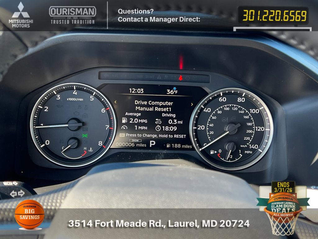 New 2026 Mitsubishi Outlander LE image 10