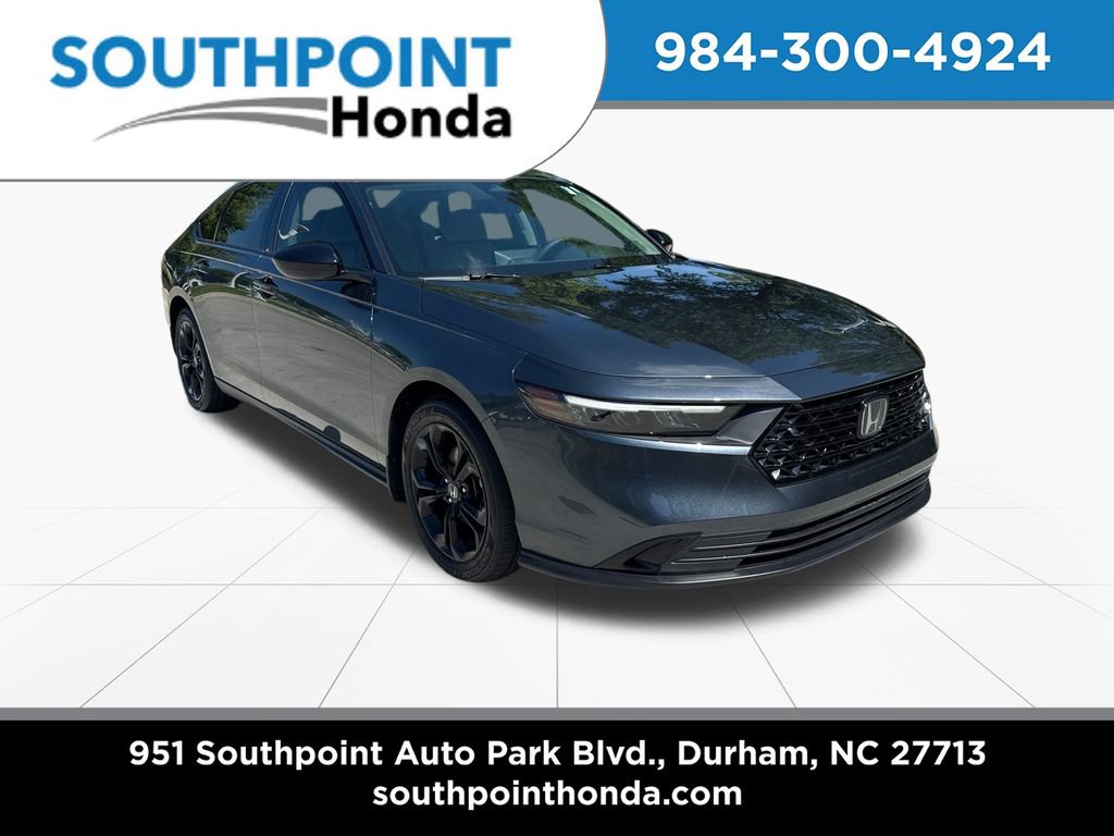 Used 2025 Honda Accord SE