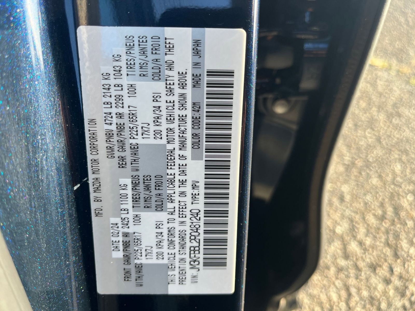 Used 2024 MAZDA CX-5 AWD 2.5 S w/ Select Package image 25