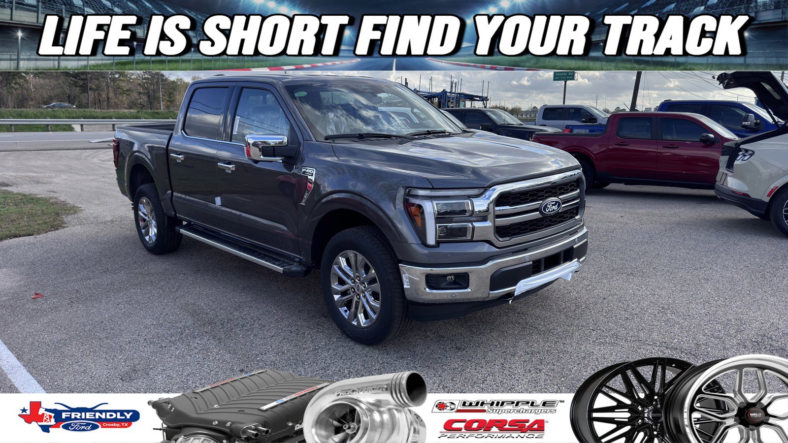 New 2025 Ford F150 Lariat w/ Equipment Group 501A Mid