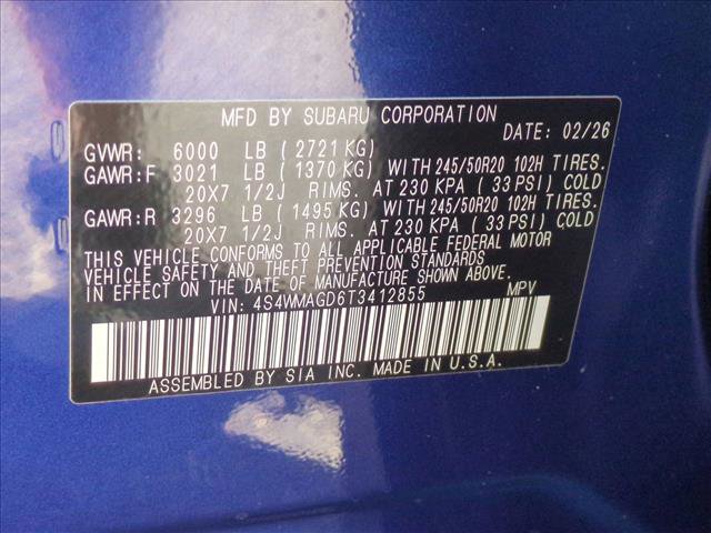 New 2026 Subaru Ascent Limited image 18