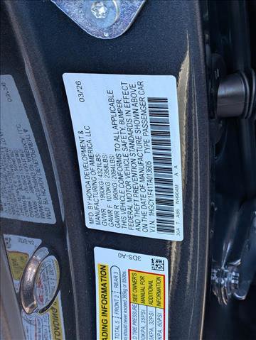 New 2026 Honda Accord SE image 17