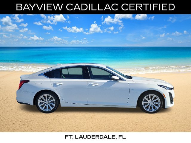 Certified 2024 Cadillac CT5 Luxury w/ Sun And Sound Package RWD image 8