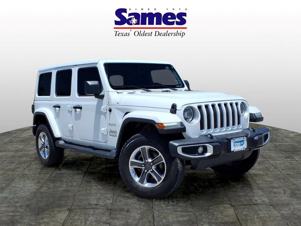 Used 2021 Jeep Wrangler Unlimited Sahara AWD/4WD image 1
