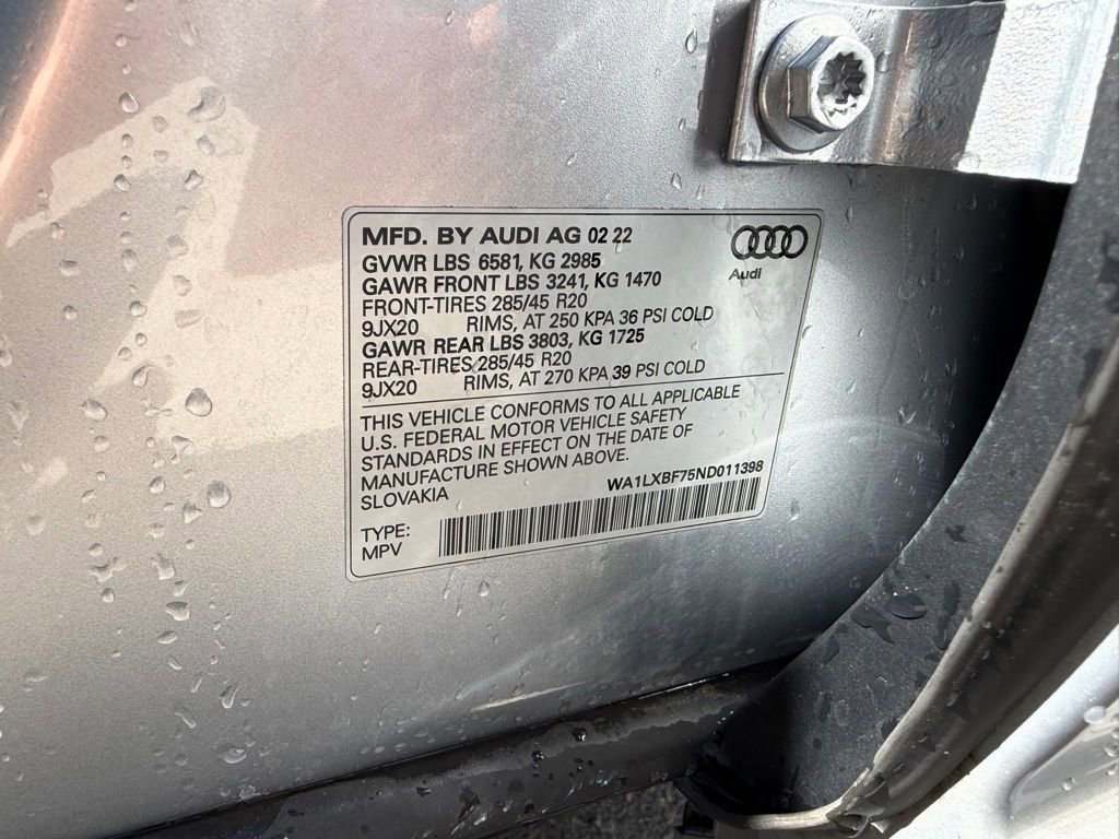 Used 2022 Audi Q7 Premium Plus w/ Premium Plus Package image 14