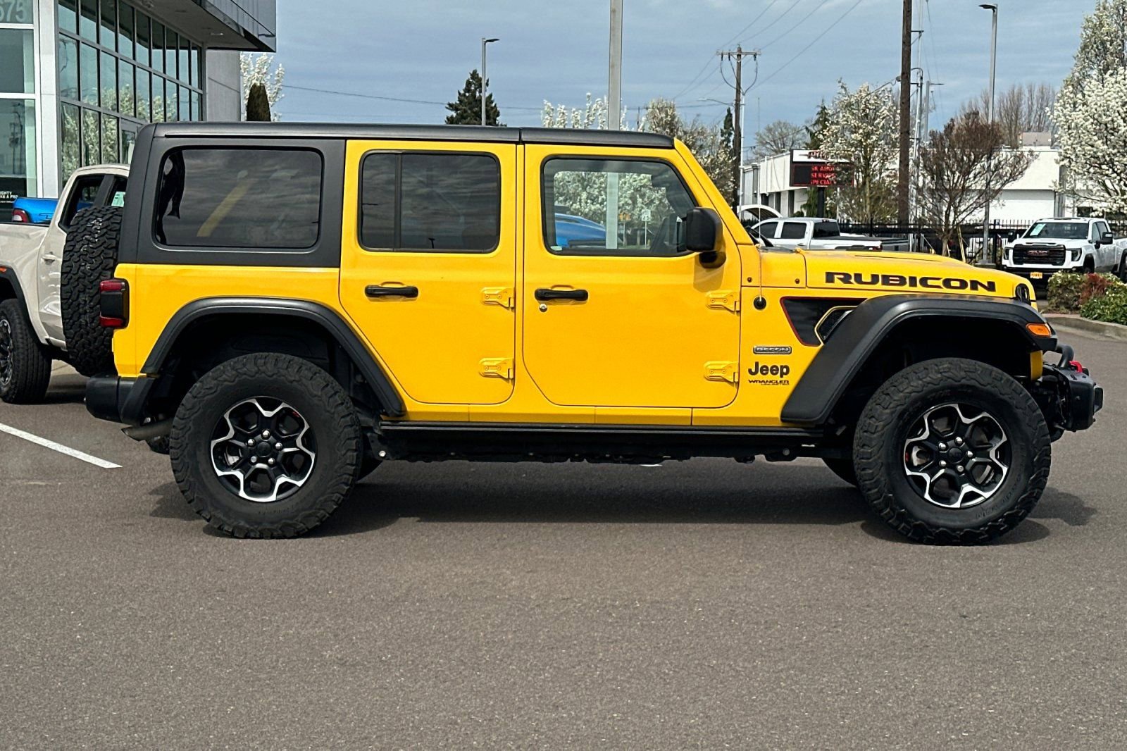 Used 2020 Jeep Wrangler Unlimited Rubicon w/ Quick Order Package 28Y Recon AWD/4WD image 3
