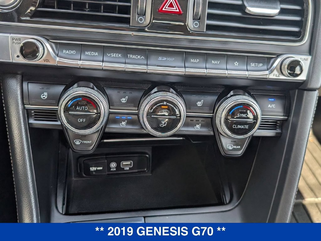 Used 2019 Genesis G70 3.3T Advanced AWD/4WD image 25