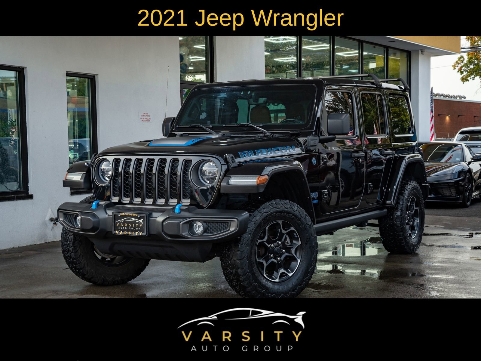 Used 2021 Jeep Wrangler Unlimited Rubicon 4xe w/ Cold Weather Group