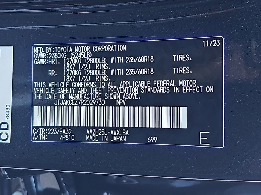 Certified 2024 Lexus NX 350h AWD w/ Cold Area Package image 39