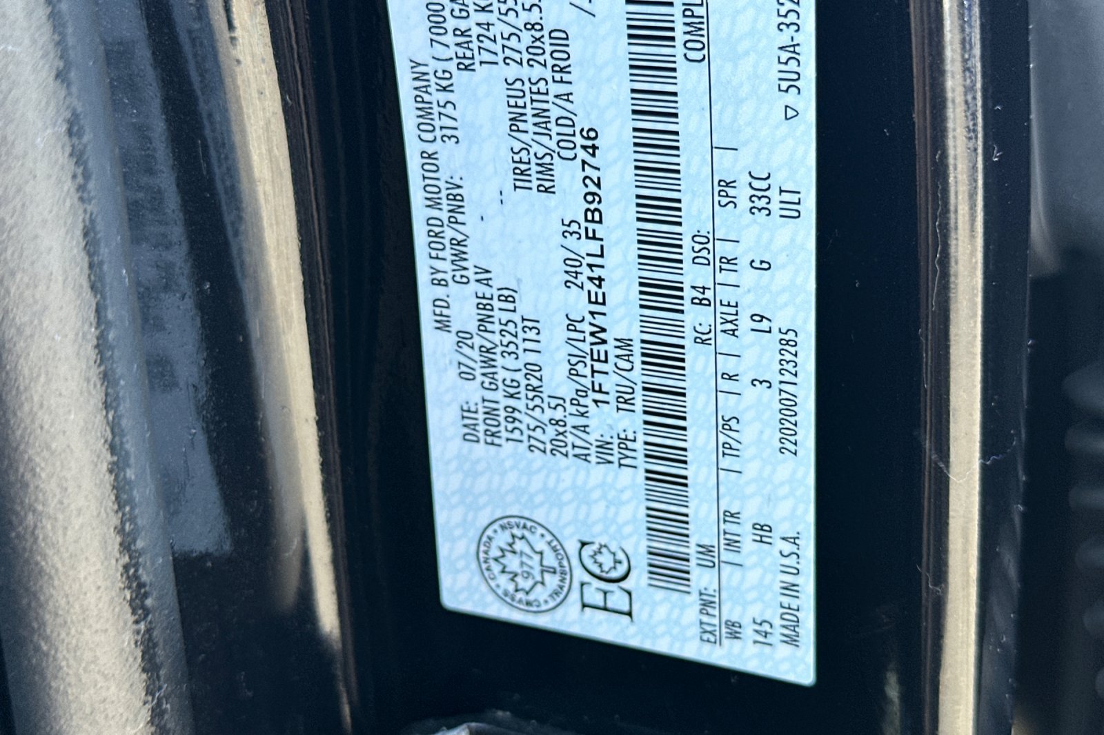 Used 2020 Ford F150 Lariat w/ Equipment Group 502A Luxury AWD/4WD image 27