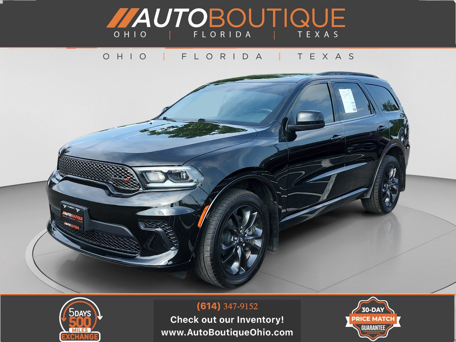 Used 2023 Dodge Durango SXT w/ SXT Blacktop Group AWD/4WD image 1