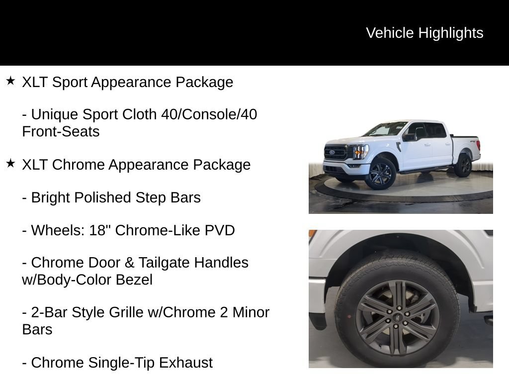Used 2023 Ford F150 XLT w/ Equipment Group 302A High AWD/4WD image 25