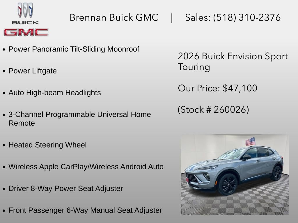 New 2026 Buick Envision Sport Touring AWD/4WD image 18