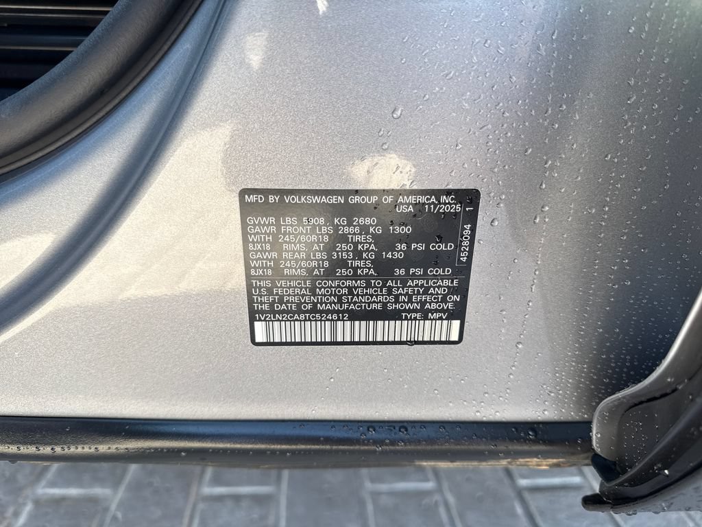 Certified 2026 Volkswagen Atlas SE AWD/4WD image 10