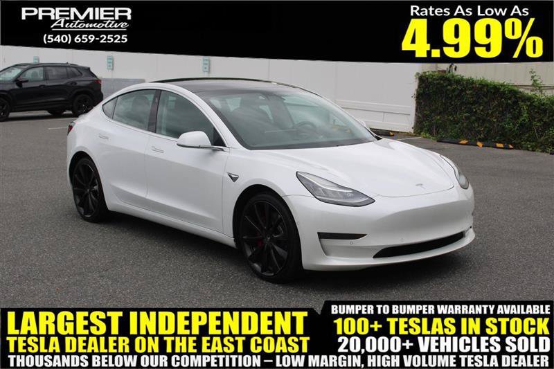 Used 2020 Tesla Model 3 Performance