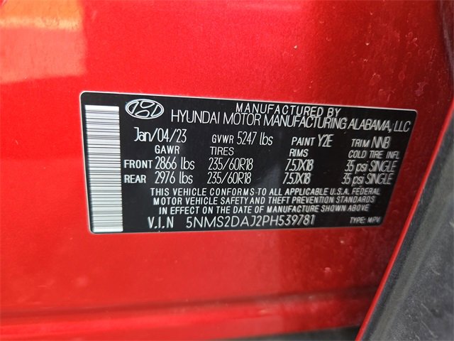 Used 2023 Hyundai Santa Fe SEL image 37