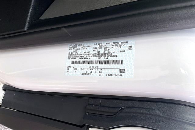 New 2025 Ford Transit 150 Low Roof w/ Load Area Protection Package image 13