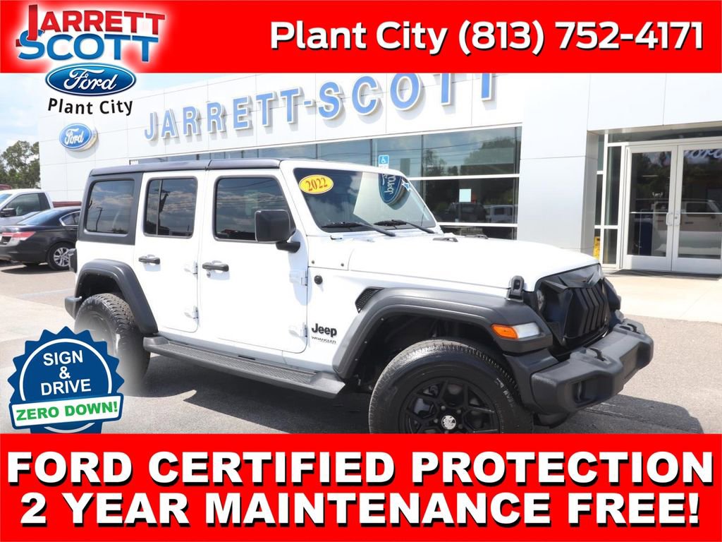 Used 2022 Jeep Wrangler Unlimited Sport