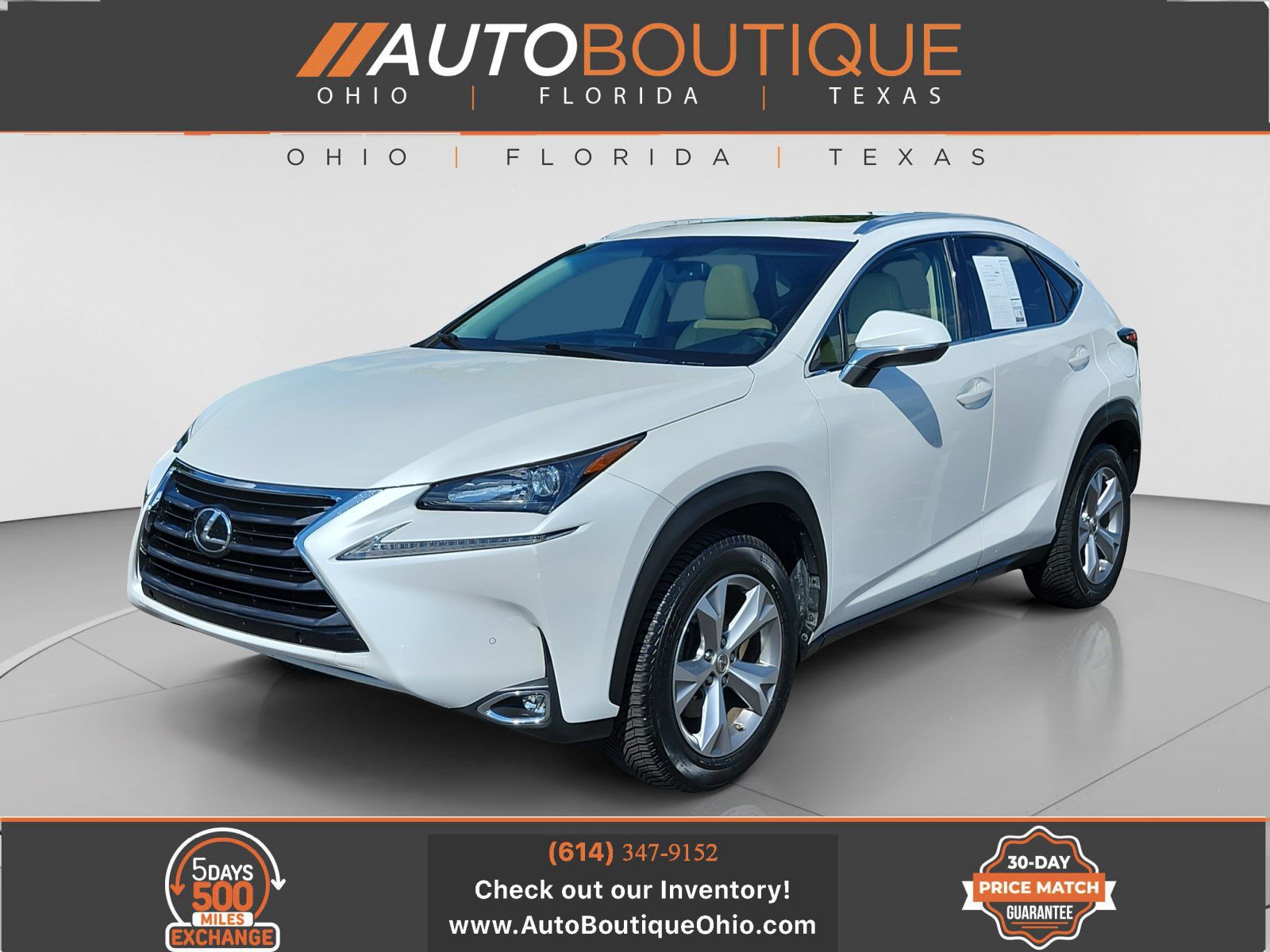 Used 2017 Lexus NX 200t AWD image 1
