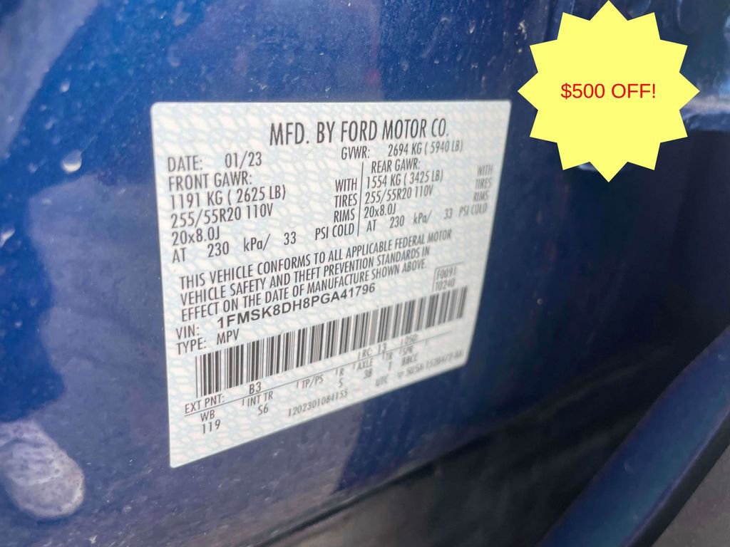 Used 2023 Ford Explorer XLT w/ Equipment Group 202A AWD/4WD image 20
