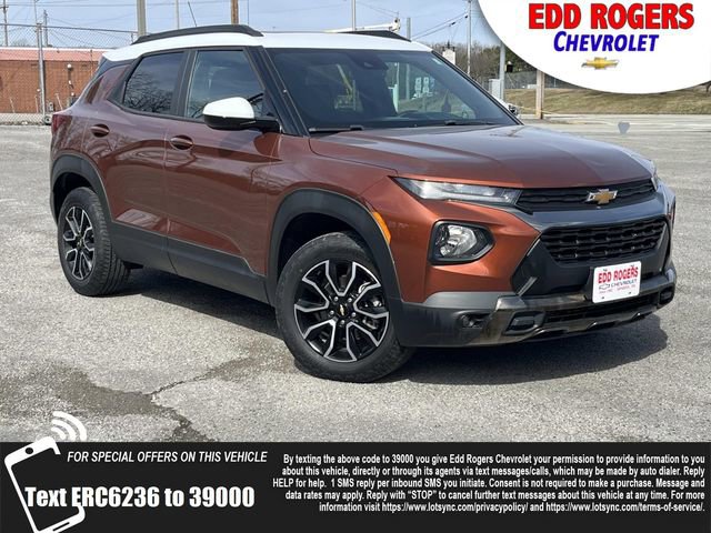 Used 2021 Chevrolet TrailBlazer ACTIV w/ Sun and Liftgate Package