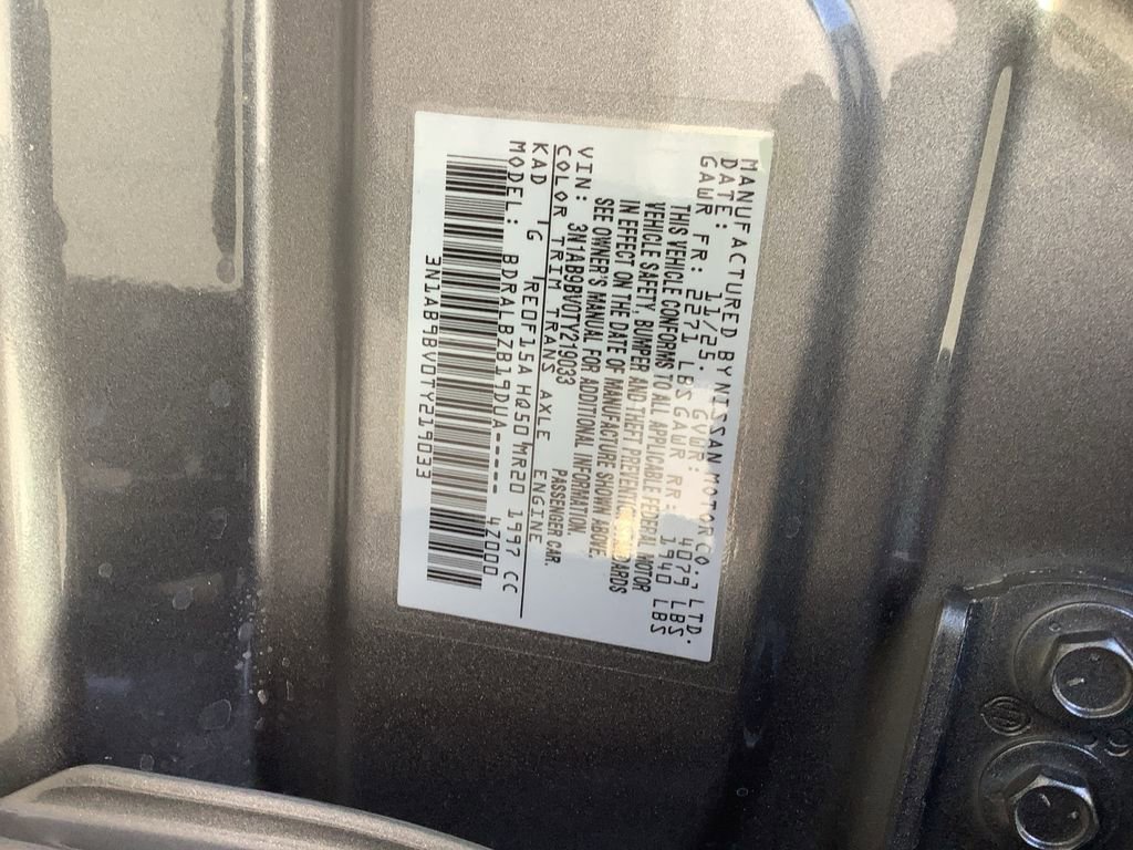 New 2026 Nissan Sentra S w/ Floor Mat Package image 30