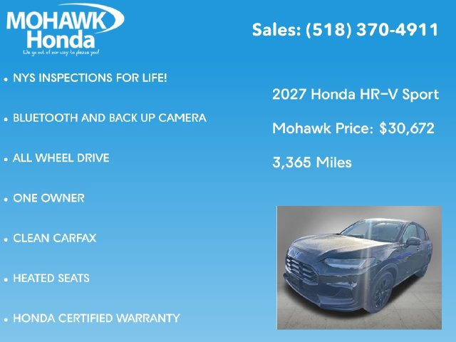 Used 2027 Honda HR-V Sport image 8