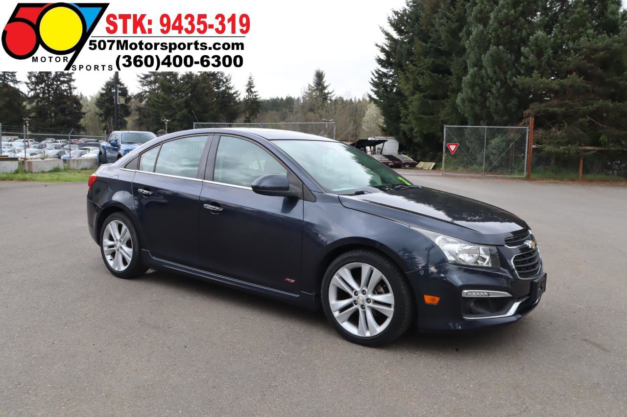 Used 2015 Chevrolet Cruze LTZ w/ Sun, Sound and Sport Package FWD image 10