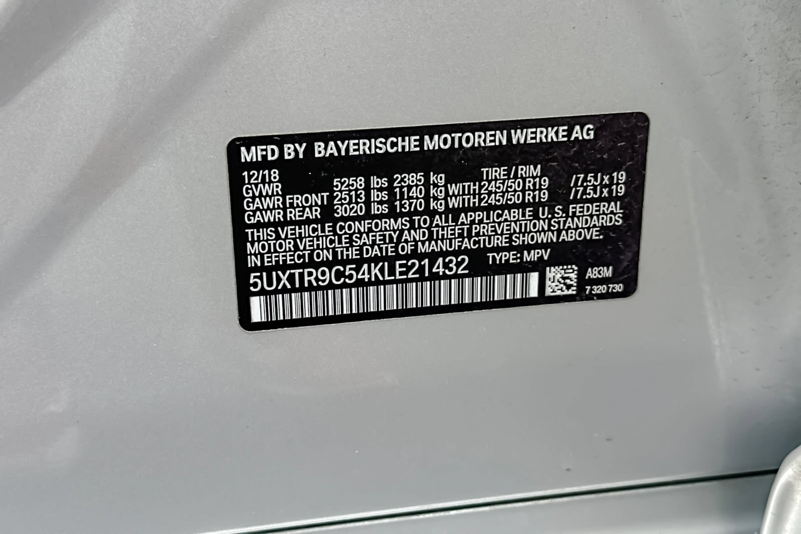 Used 2019 BMW X3 xDrive30i w/ M Sport Package 2 AWD/4WD image 42