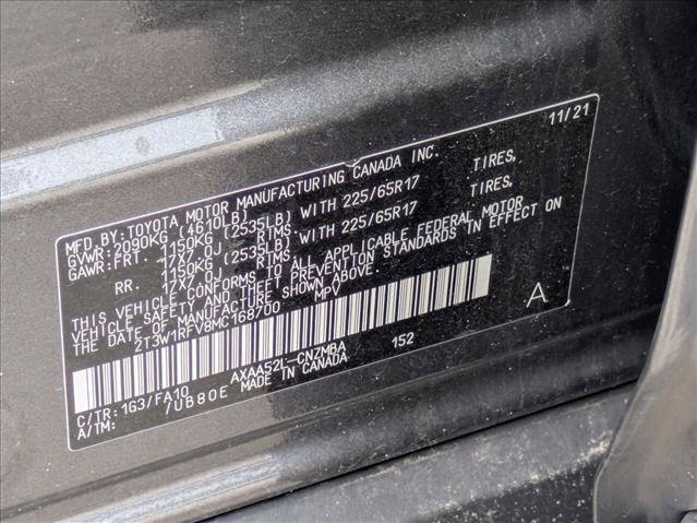 Used 2021 Toyota RAV4 XLE w/ Convenience Package FWD image 17