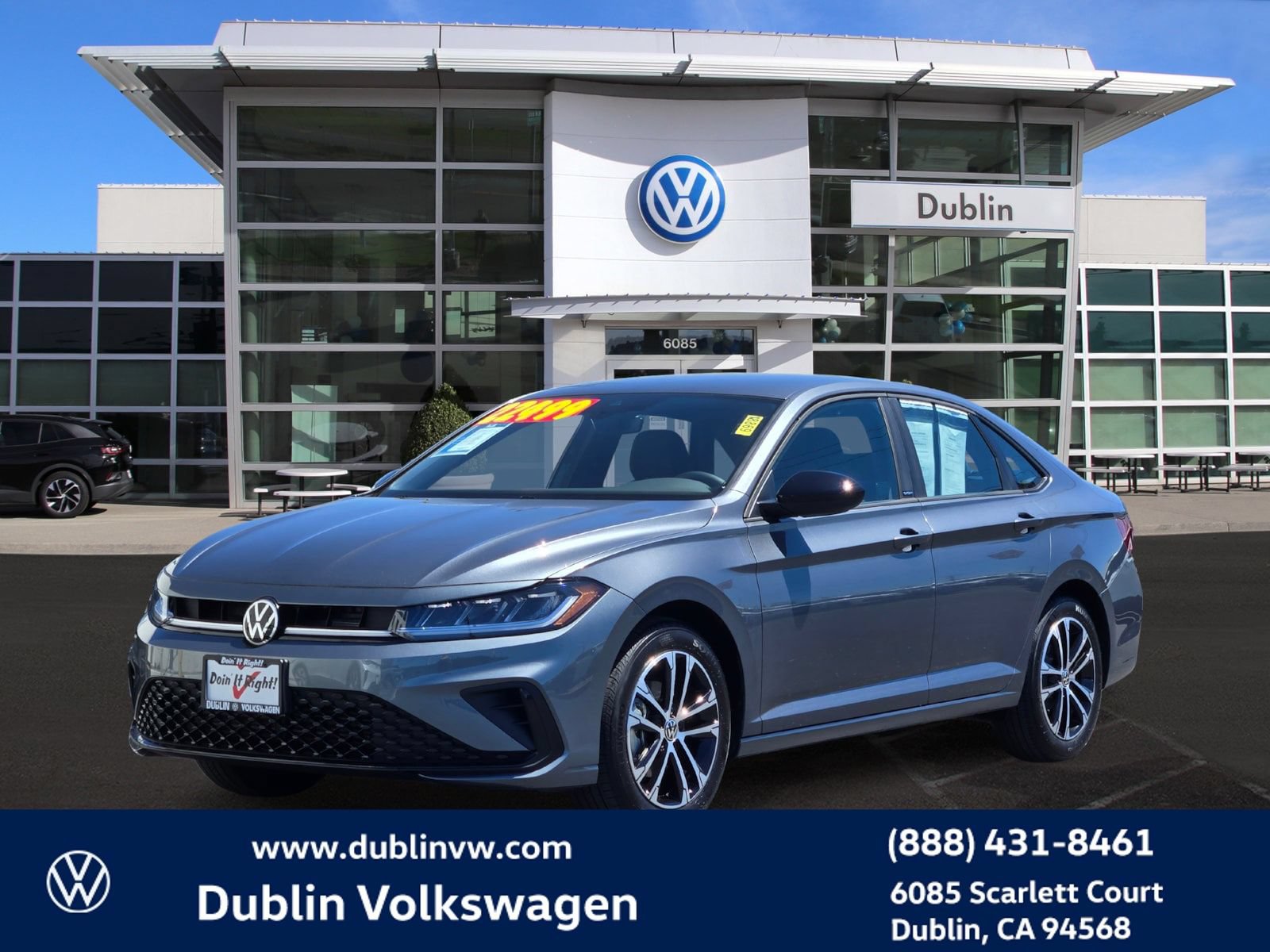 Certified 2025 Volkswagen Jetta Sport FWD image 8