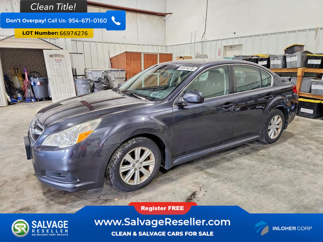 Used 2012 Subaru Legacy 2.5i Premium w/ All-Weather Pkg