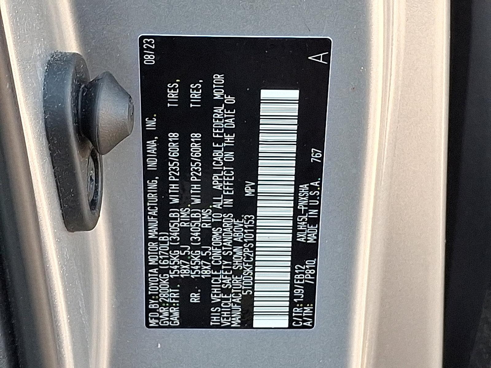 Certified 2023 Toyota Sienna XSE w/ XSE Plus Package image 28