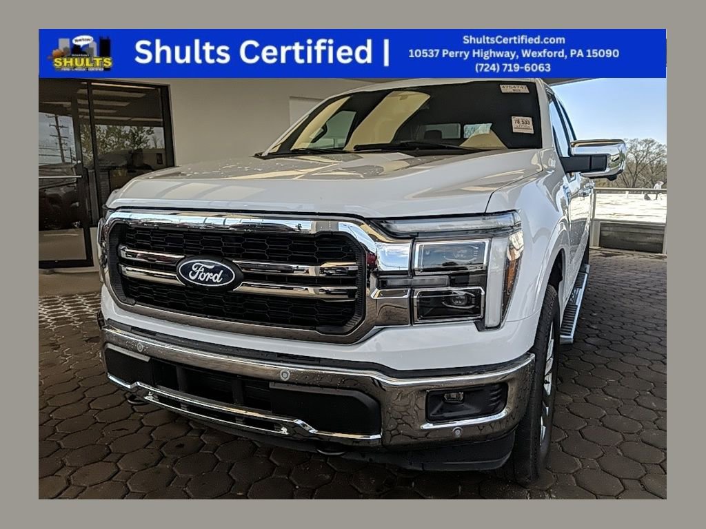 Certified 2025 Ford F150 Lariat w/ Equipment Group 502A High